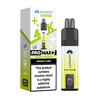 Lemon & Lime Hayati Pro Max+ 4K Prefilled Pod Vape Kit
