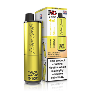 Lemonade Edition IVG 2400 Rechargeable Kit