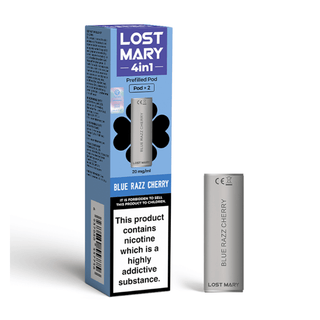 Lost Mary 4 in 1 Prefilled Pods - Blue Razz Cherry