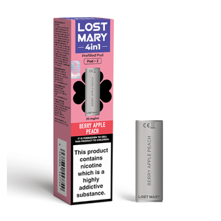 Lost Mary 4 in 1 Prefilled Pods - Berry Apple Peach