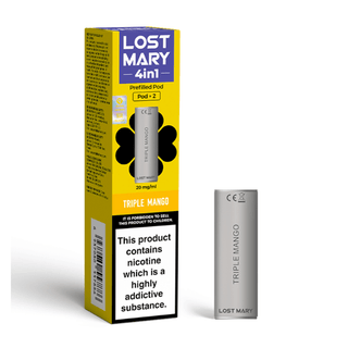 Lost Mary 4 in 1 Prefilled Pods - Triple Mango