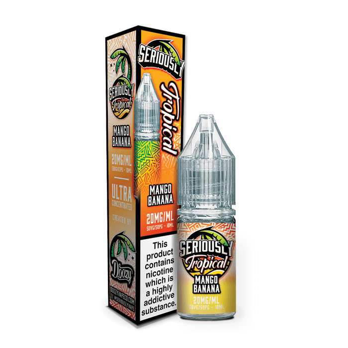 Mango Banana Seriously Tropical Nic Salt E - Liquid by Doozy Vape - 22074 - Tablites Vape Store