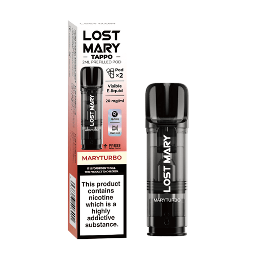 Maryturbo Tappo Pods by Lost Mary- 6937643546401 - TABlites