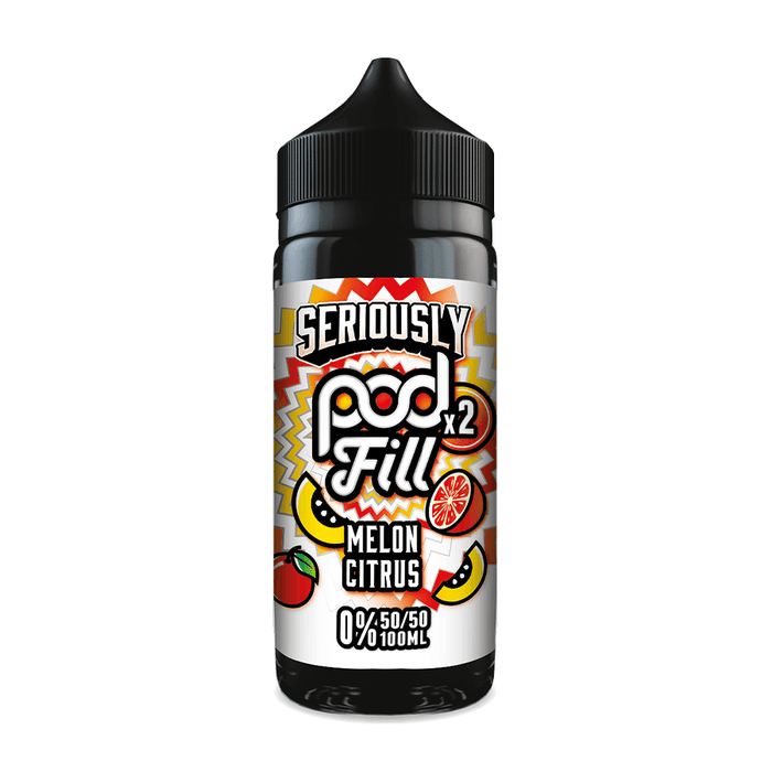 Melon Citrus Seriously Podfill X2 50:50 100ml by Doozy