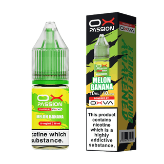 Melon Banana OX Passion Nic Salt E-Liquid by OXVA