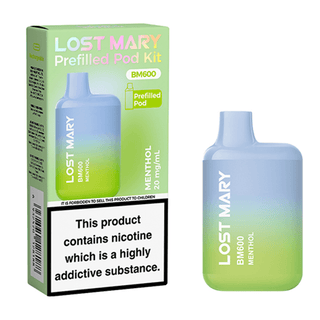 Menthol Lost Mary BM600 Prefilled Pod Kit