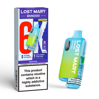 Menthol Lost Mary BM6000 Prefilled Pod Kit