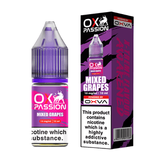 Mixed Grapes OX Passion Nic Salt E-Liquid by OXVA