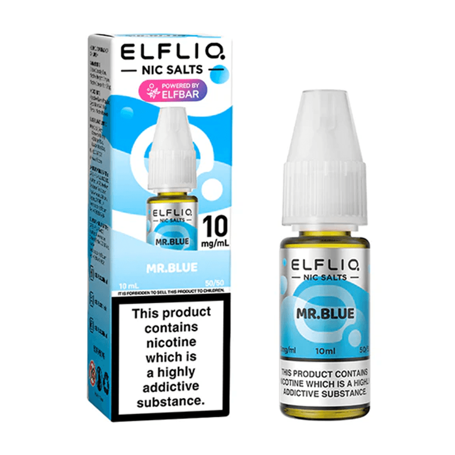 Mr Blue ElfLiq Nic Salt E-Liquid | 4 for 10 Tablites Mr Blue ElfLiq Nic Salt E-Liquid | 4 for 10 Tablites