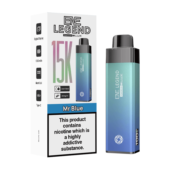 Mr Blue Elux ENE Legend 15K Prefilled Pod Kit