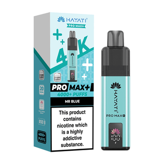 Mr Blue Hayati Pro Max+ 4K Prefilled Pod Vape Kit