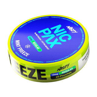 Nasty Nic Pax Nicotine Pouches - Mint Freeze