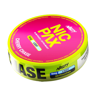 Nasty Nic Pax Nicotine Pouches - Cherry Chase