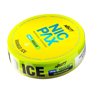 Nasty Nic Pax Nicotine Pouches - Mango Ice