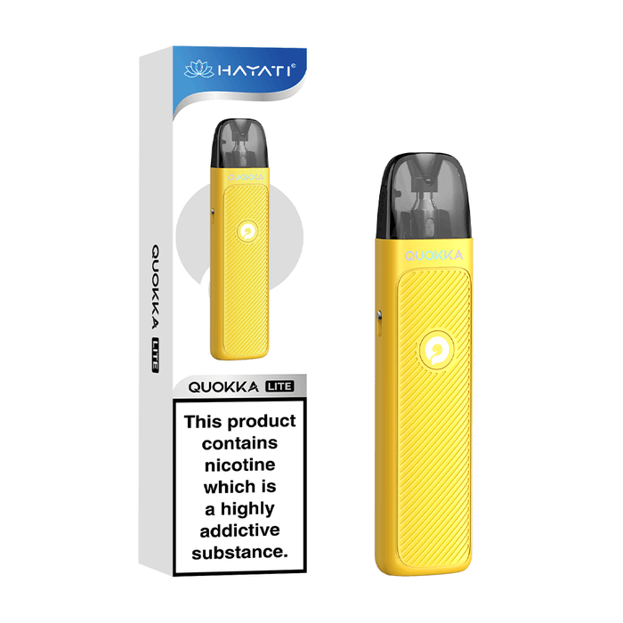 Hayati Quokka Lite Pod Kit Neon Yellow