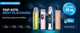 Top Kits. Best Flavours. Must-have vape kits at Tablites. Vape Kits from £9.99. Free E-Liquid included. 