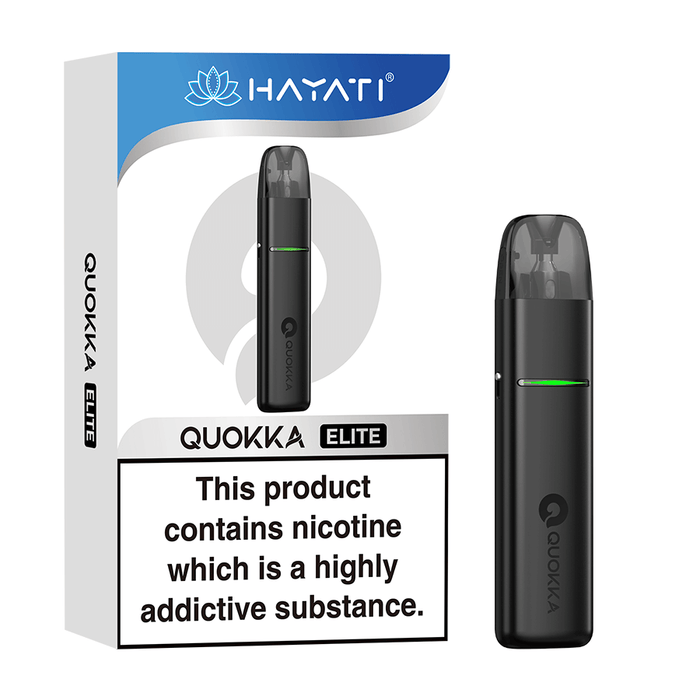 Hayati Quokka Elite Vape Kit Onyx Black