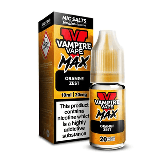 Orange Zest Vampire Vape Max Nic Salt E-Liquid