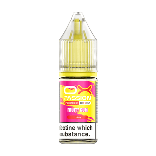 Fruity Gum OX Passion Nic Salt E-Liquid by OXVA