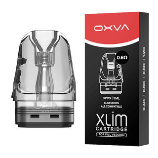 Oxva Xlim Top Fill Pod Cartridge - 3ml 0.6Ω 3 Pack