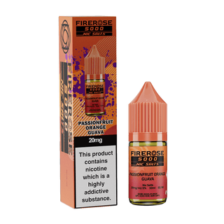 Passionfruit Orange Guava Firerose Nic Salt Vape Juice