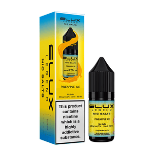 Pineapple Ice Elux Legend Nic Salt Vape Juice by Elux