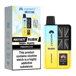 Pineapple Ice Hayati Rubik 7000 Puff Vape Kit