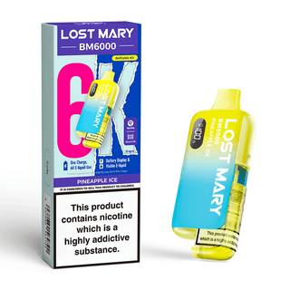 Pineapple Ice Lost Mary BM6000 Prefilled Pod Kit