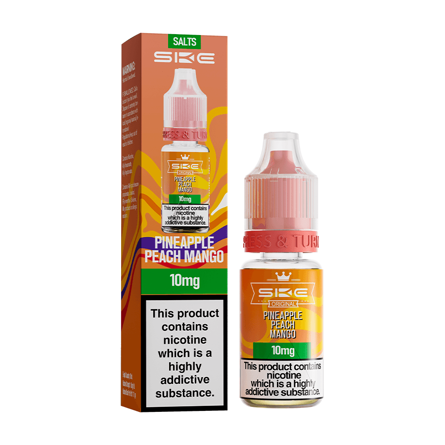 Pineapple Peach Mango Crystal Nic Salt E-Liquid by SKE