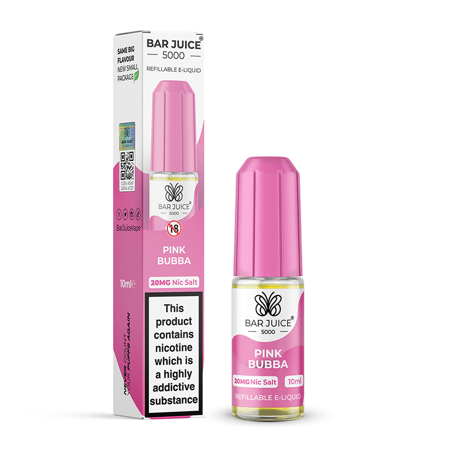bubba juice vape Pink Bubba Bar Juice 5000 Nic Salt E-Liquid – Tablites