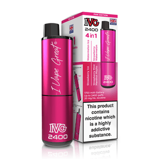 Pink Edition IVG 2400 Rechargeable Kit