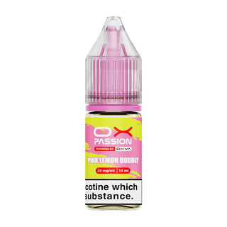 Pink Lemon Bubbly OX Passion E-Liquid by OXVA 10ml Bottle