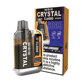 SKE Crystal CL6000 Big Puff Vape Kit - Pink Lemonade