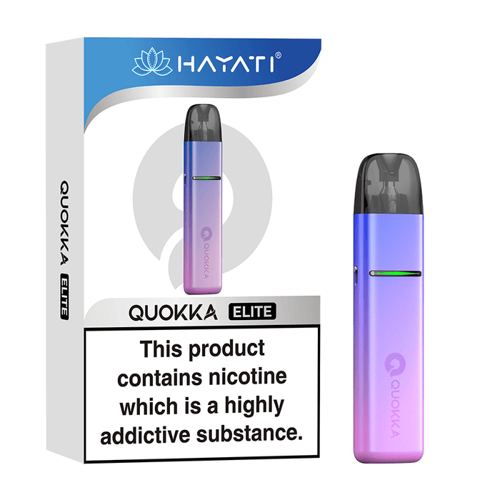 Hayati Quokka Elite Vape Kit Pink Blue Gradient