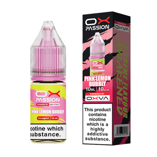 Pink Lemon Bubbly OX Passion Nic Salt E-Liquid by OXVA