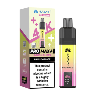Pink Lemonade Hayati Pro Max+ 4K Prefilled Pod Vape Kit