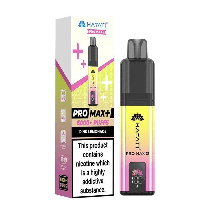 Pink Lemonade Hayati Pro Max+ 6000 Puff Kit