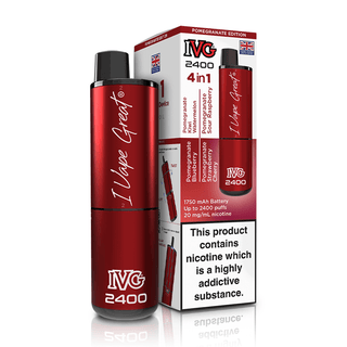 Pomegranate Edition IVG 2400 Rechargeable Kit