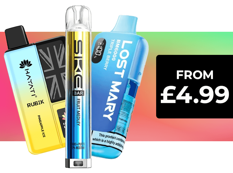 Prefilled Vapes From £4.99