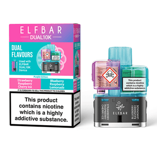 Purple Edition Elf Bar Dual 10K Refill Pods