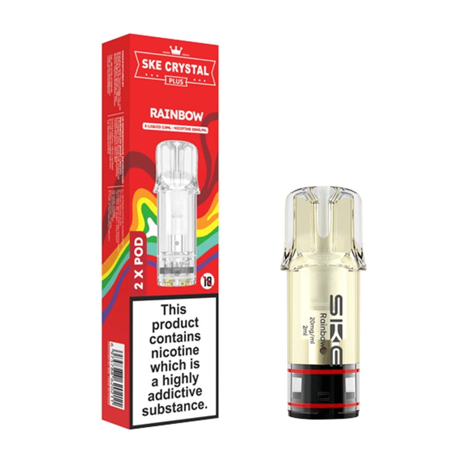 SKE Crystal Plus | Rechargeable Vape with Pods| Tablites