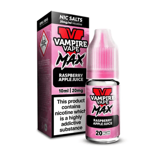 Raspberry Apple Juice Vampire Vape Max Nic Salt E-Liquid