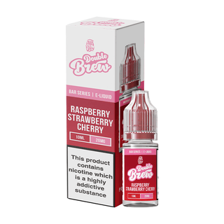 Raspberry Strawberry Cherry Double Brew Nic Salt E-Liquid by Ohm Brew