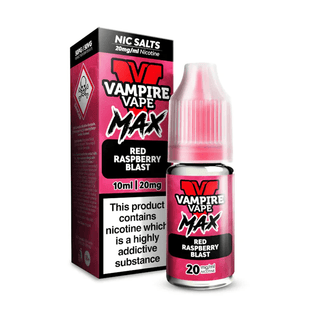 Red Raspberry Blast Vampire Vape Max Nic Salt E-Liquid
