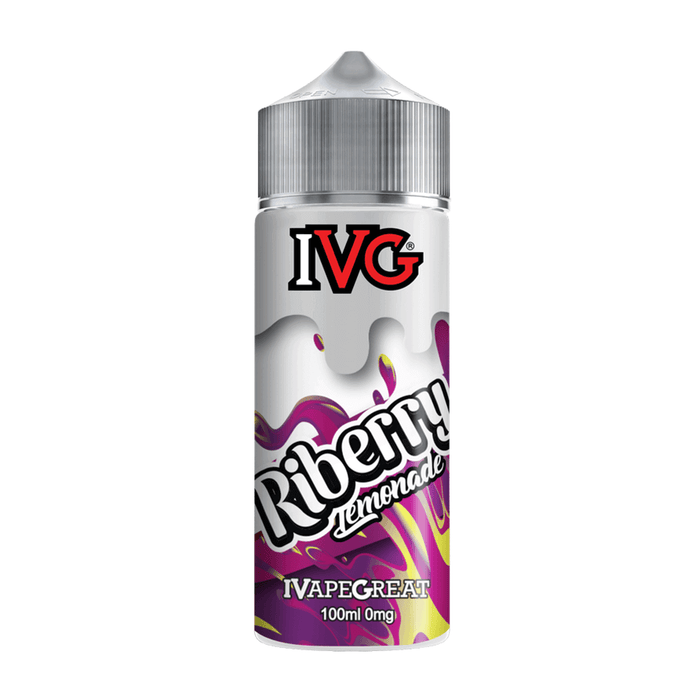 Riberry Lemonade Short Fill E - Liquid by IVG 100ml - 5056617528562 - Tablites Vape Store