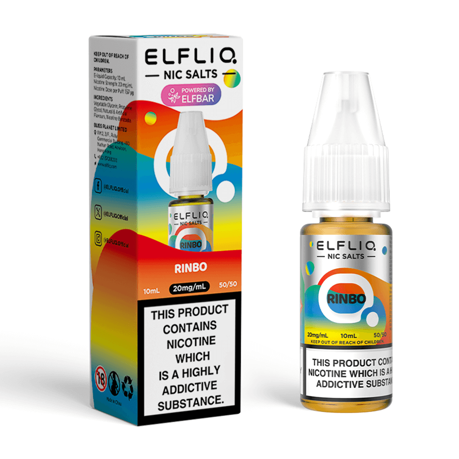 Rinbo Elfliq Vape Juice by Elf Bar | Elf Bar | Tablites Rinbo Elfliq Vape Juice by Elf Bar | Elf Bar | Tablites