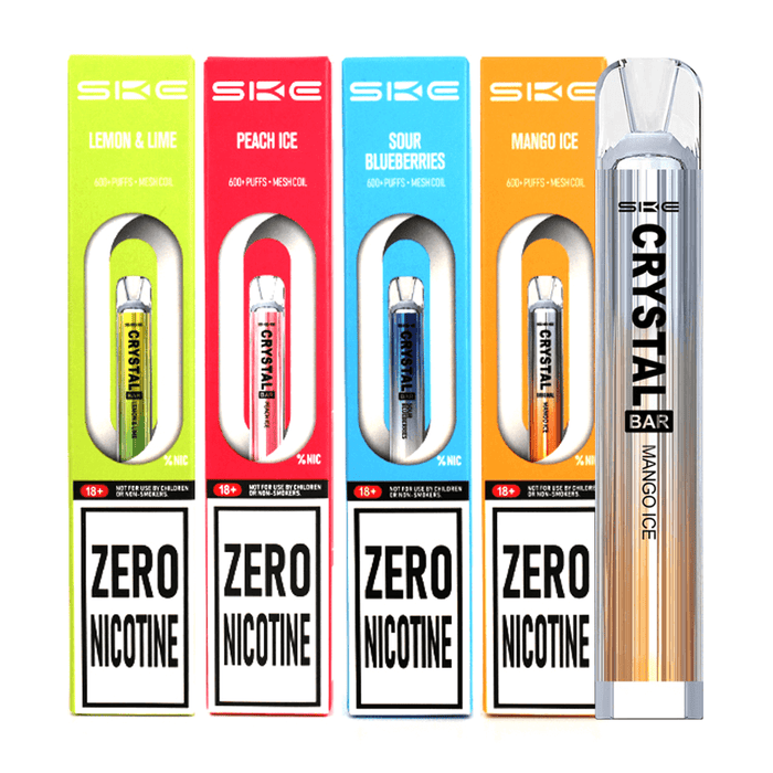 SKE Crystal Bar Disposable ZERO Nicotine - 6970925918879 - TABlites