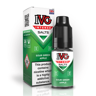 Sour Green Apple IVG Intense Salts E-Liquid