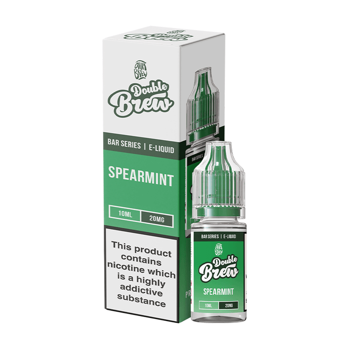 Spearmint Double Brew Nic Salt E-Liquid by Ohm Brew