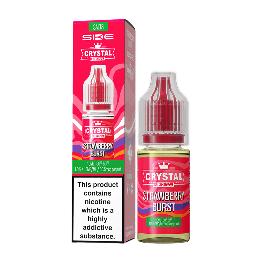 Strawberry Burst Crystal Vape Juice | From 3 | Tablites Strawberry Burst Crystal Vape Juice | From 3 | Tablites